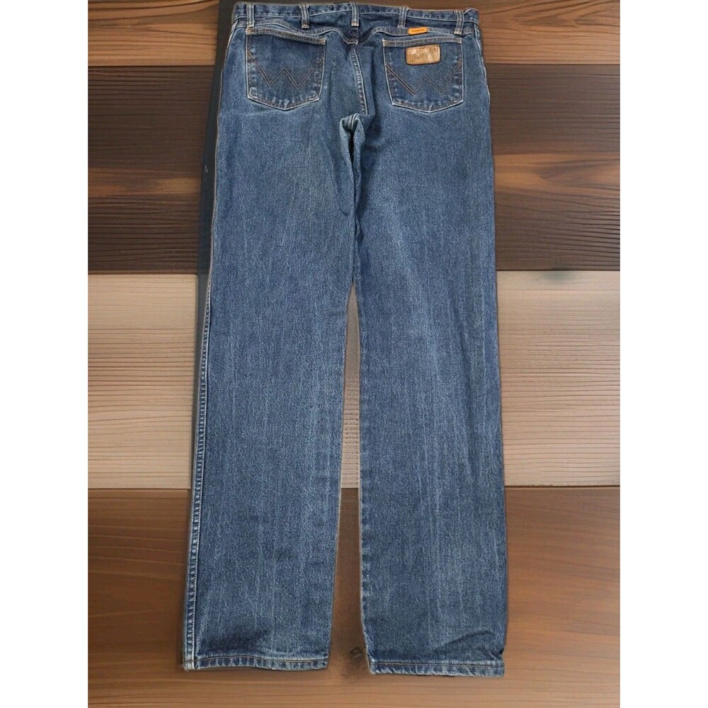Wrangler FR Jeans 35x36 FR13MWZ Flame Resistant Cowboy Cut Work Denim - Picture 2 of 6